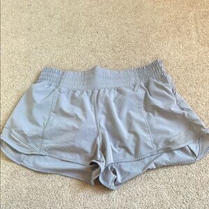 Lululemon Athletica Gray Athletic Shorts Lightweight Moisture-Wicking